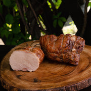 Gegaarde casselerrib