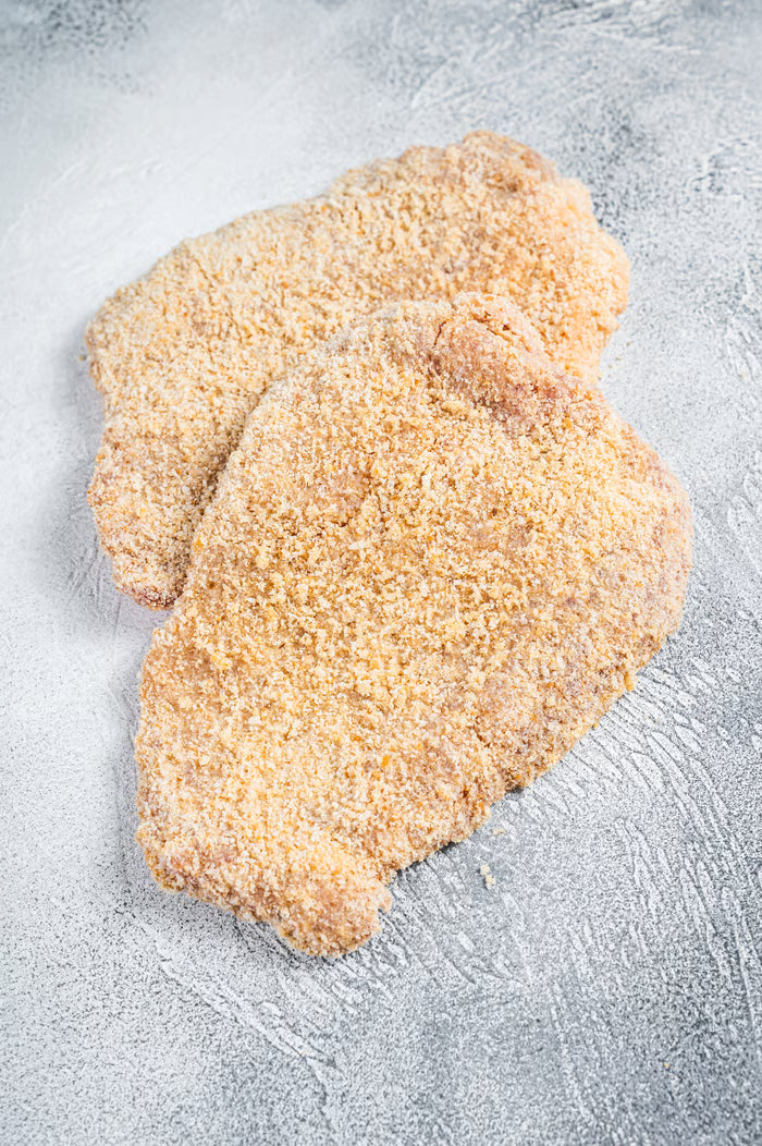 Gepaneerde kip schnitzel