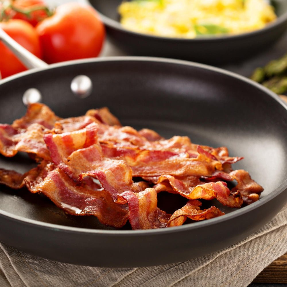 Gerookt ontbijtspek gesneden plakken - Food to Enjoy