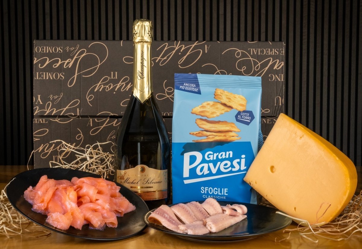 Kerstpakket “Deluxe Feestselectie” - Food to Enjoy