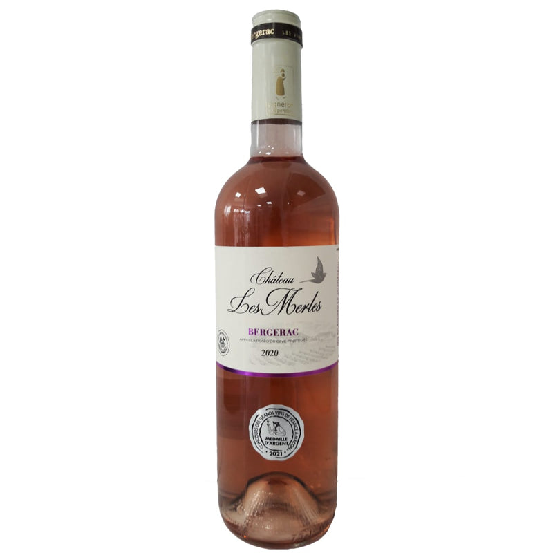 Chateau les Merles AOC Bergerac Rosé